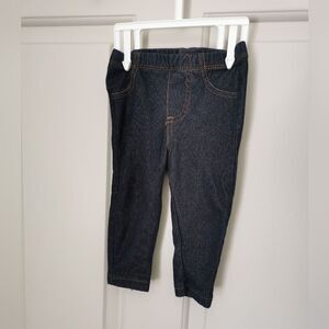5/$10 Carter's denim leggings size 9 m
